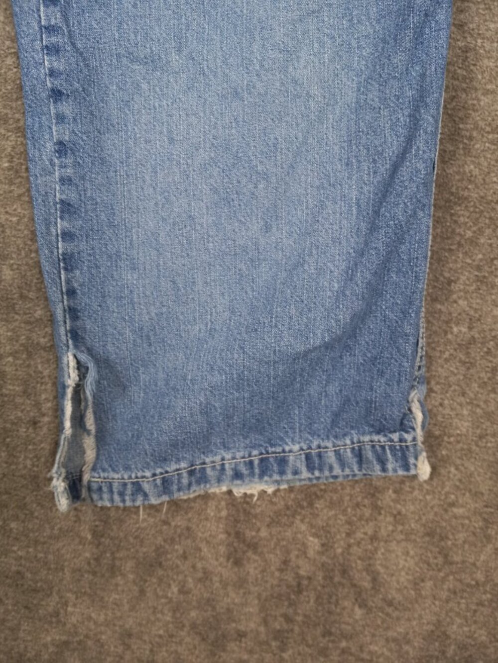 American Eagle AE Supply Jeans Womens Size 8 (31x31) Wide Leg VTG Y2K - Picture 4 of 16